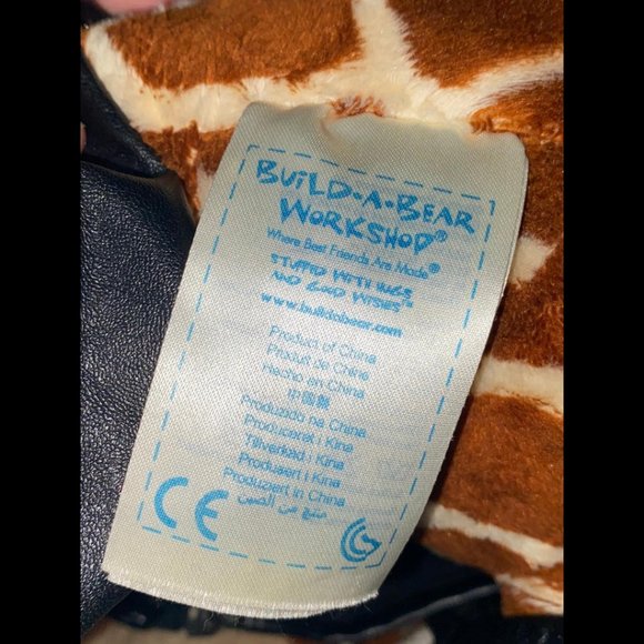 Build-A-Bear/Harley Davidson Leather Jacket Giraff - Picture 11 of 11